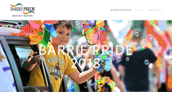 Desktop Screenshot of barriepride.com